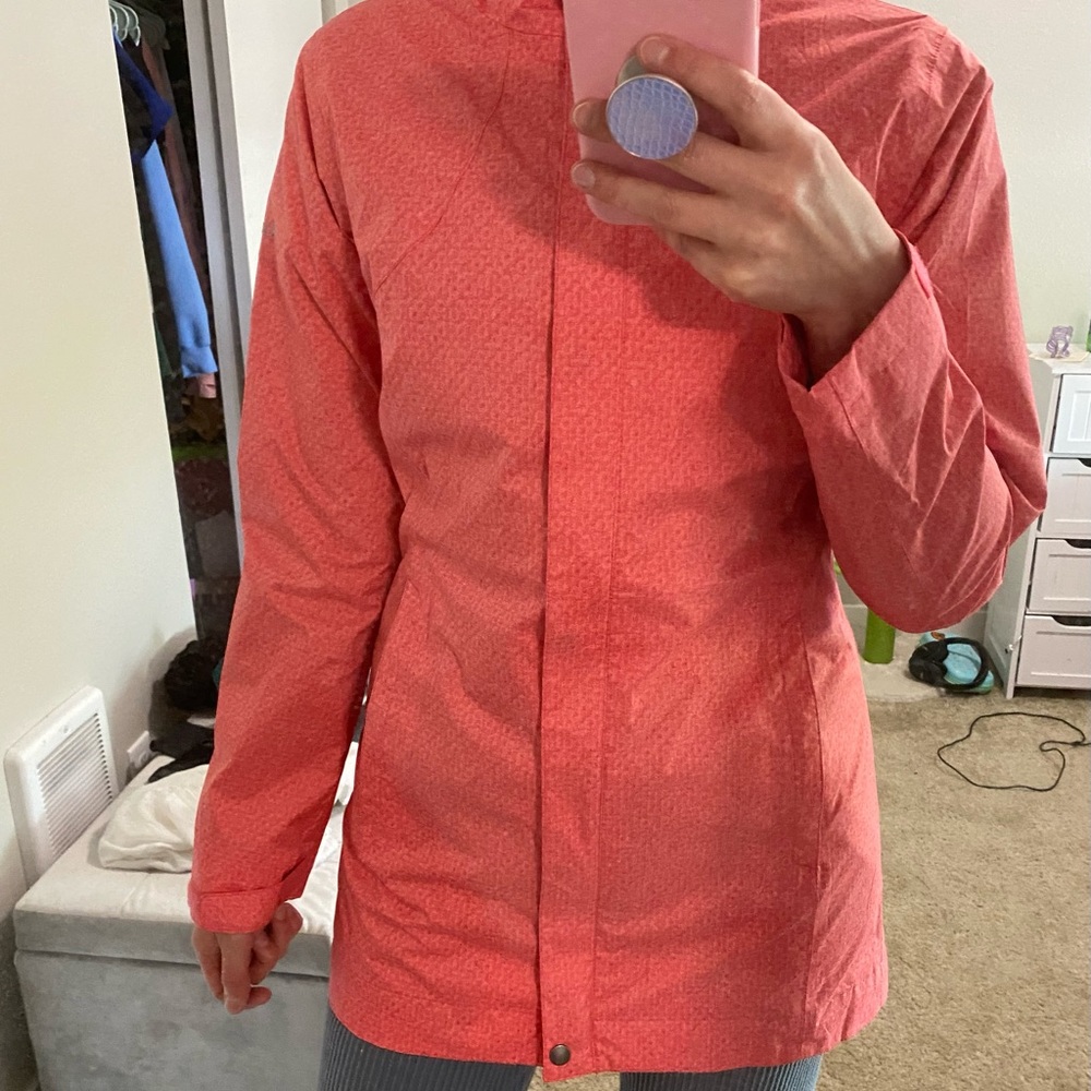 columbia rain jacket, omni-tech